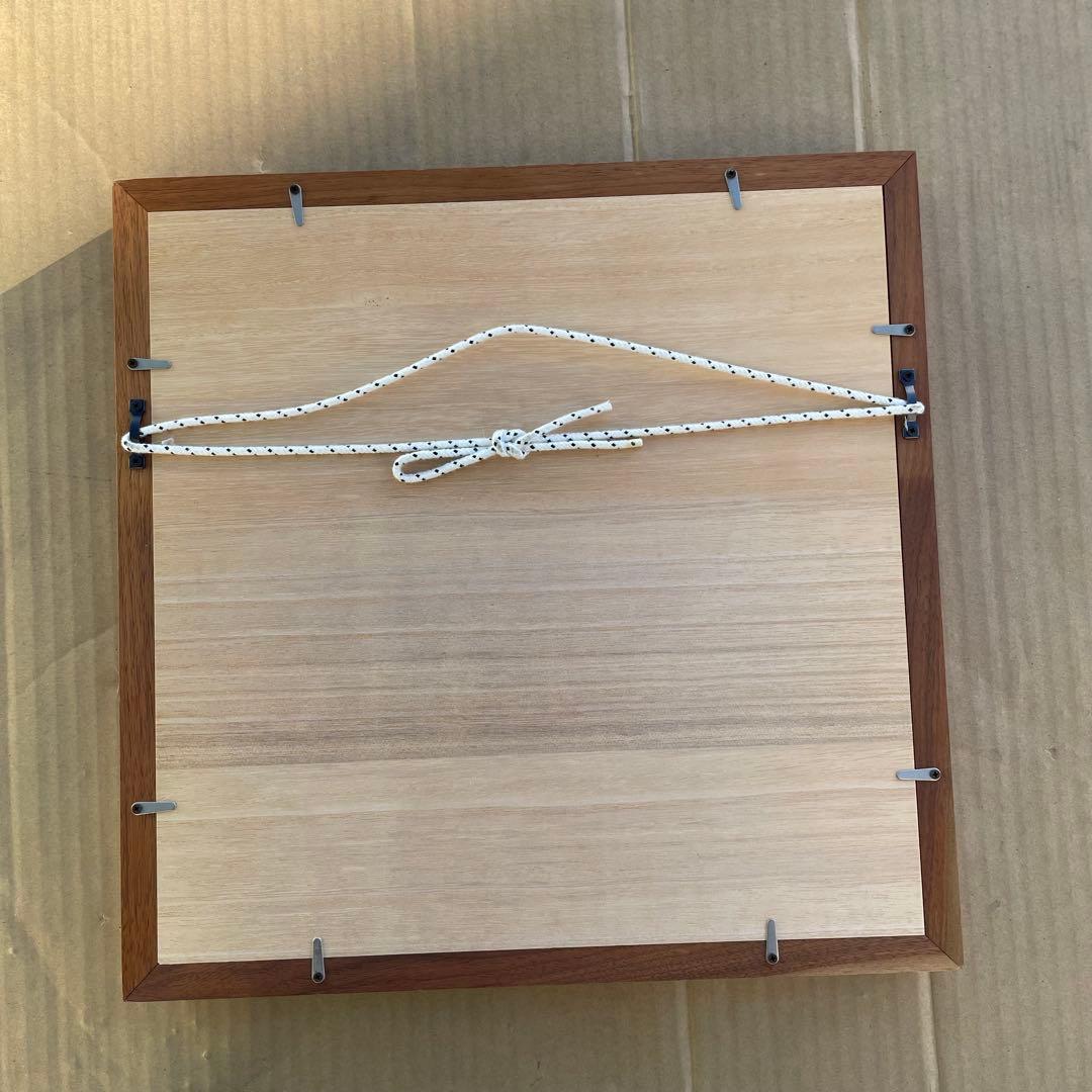 寄せ木象嵌工房 Pecker ペッカー工房 ふくろう フクロウ 額縁 インテリア