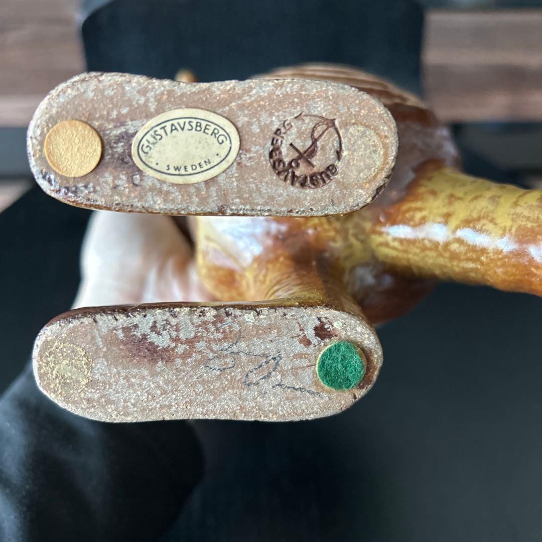 リサラーソン カンガルー グスタフスベリ 親カンガルーのみ　希少　ヴィンテージ