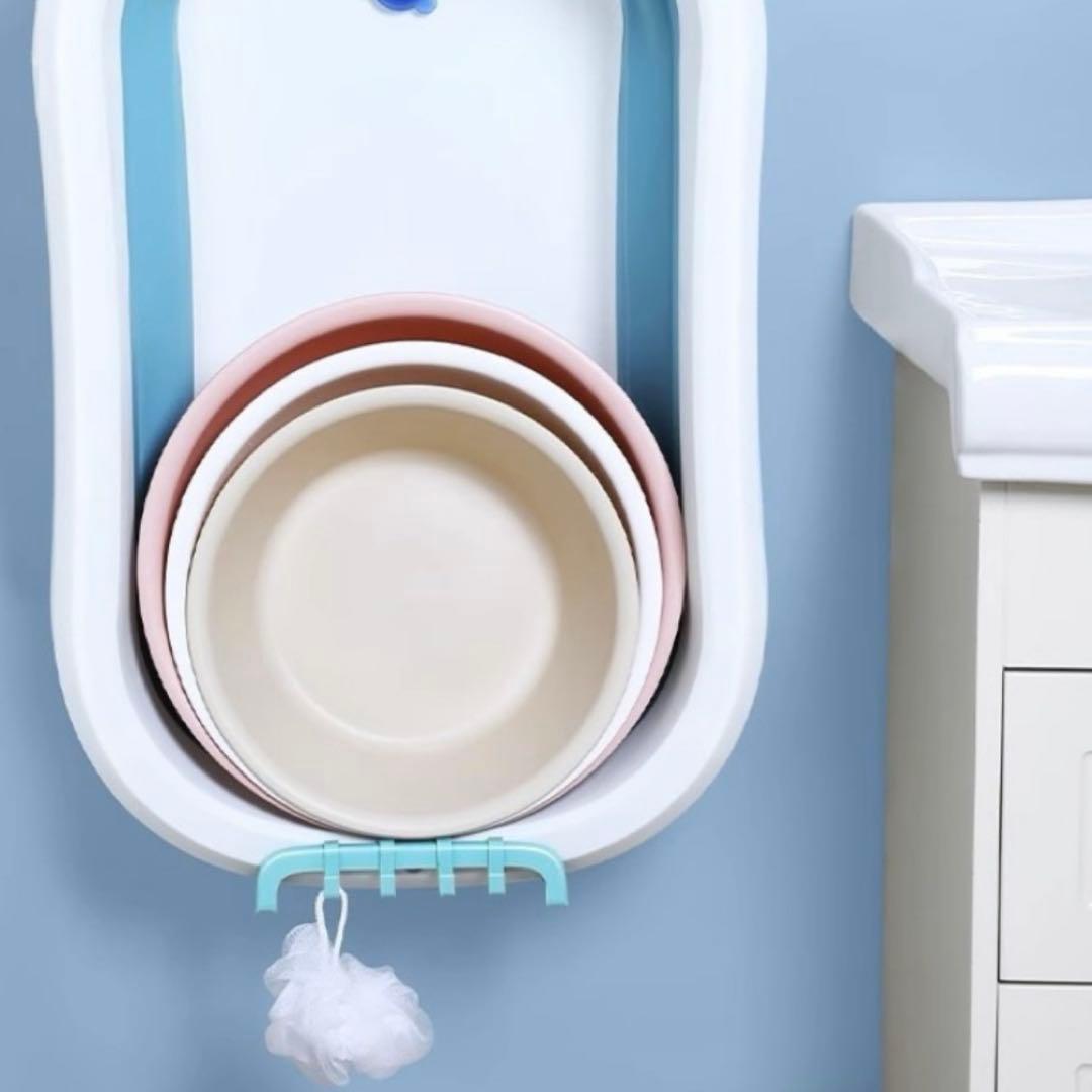 お風呂　ラック　フック　壁掛け　吸盤　強力　賃貸　洗面器　掃除用具　タオルかけ