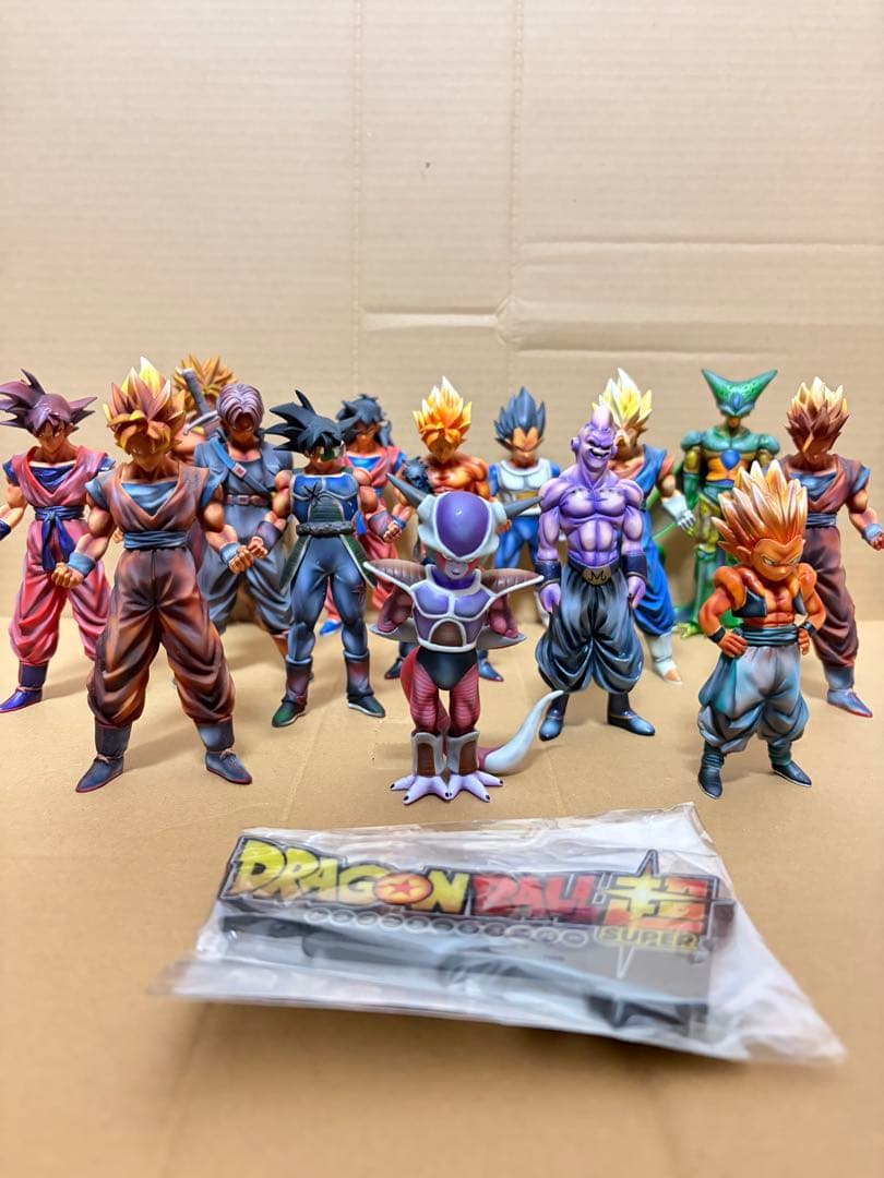 リペイント済み ドラゴンボール 超彩色 フィギュアセット 19体