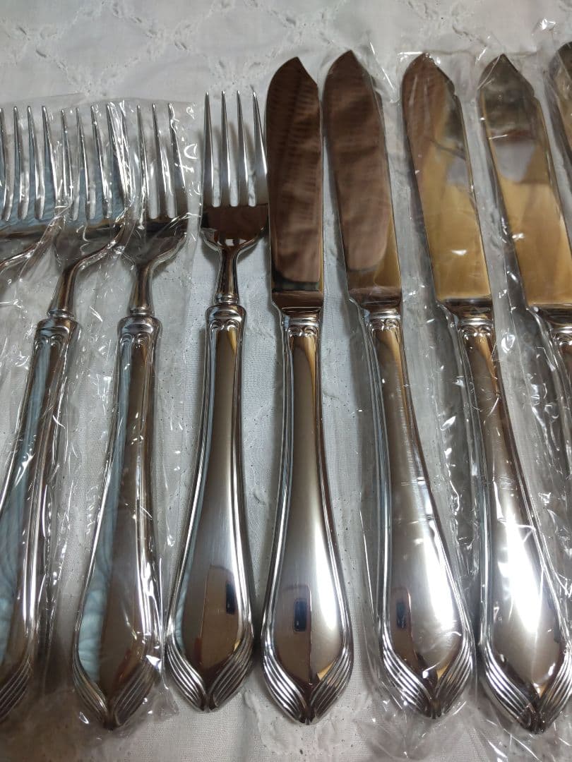 燕物産 TBCL☆フィッシュナイフ&フォーク 18ー12ステンレス ☆最終価格