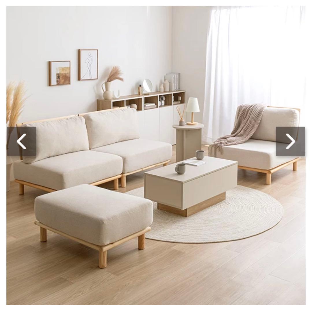 Ricordo ベージュ 1人掛けソファ