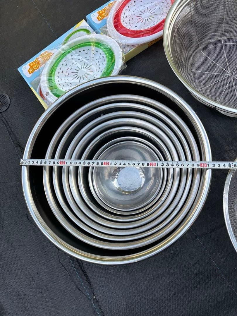 業務用ステンレスボウル・ザル