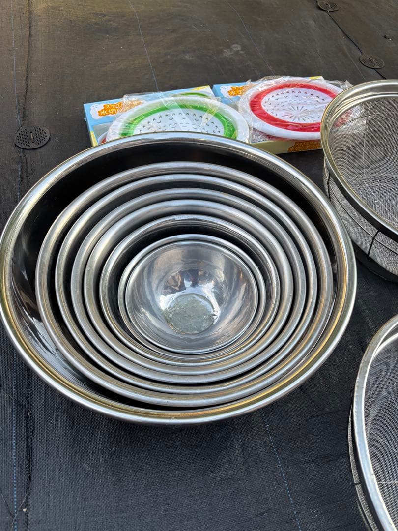 業務用ステンレスボウル・ザル