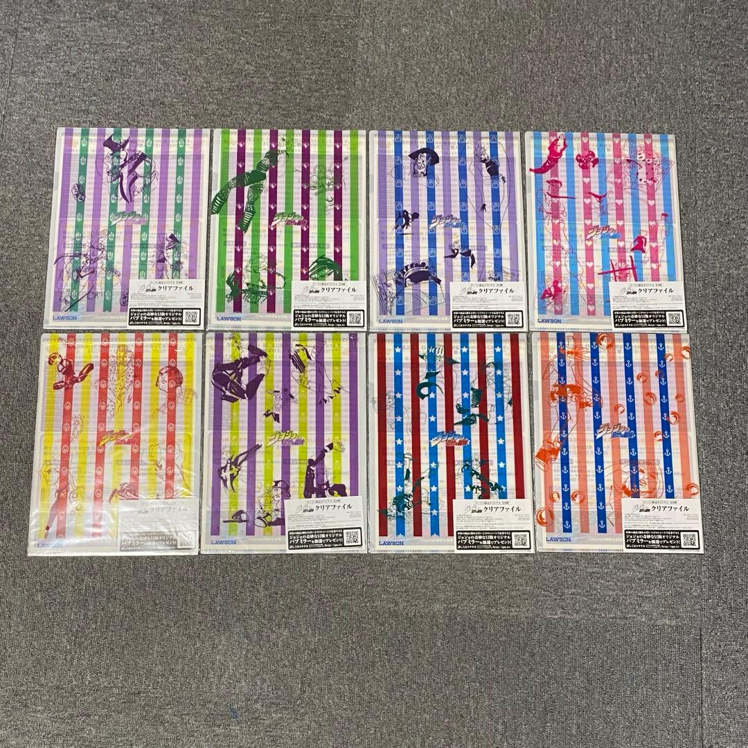 ジョジョの奇妙な冒険　ジョジョ展　荒木飛呂彦原画展　クリアファイル　非売品