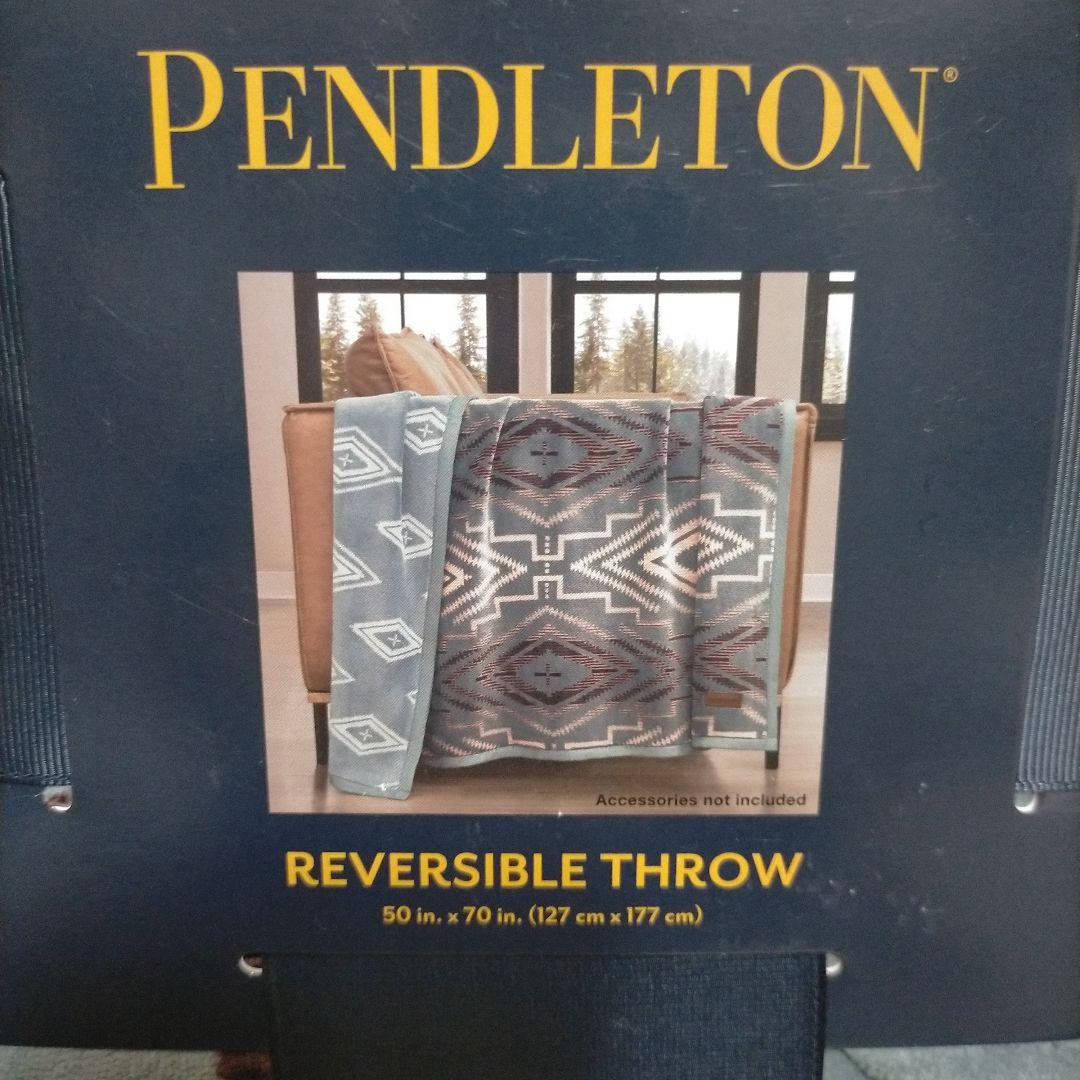 ペンドルトン 大判ひざ掛け リバーシブル 127cm x 177cm 2点セット
