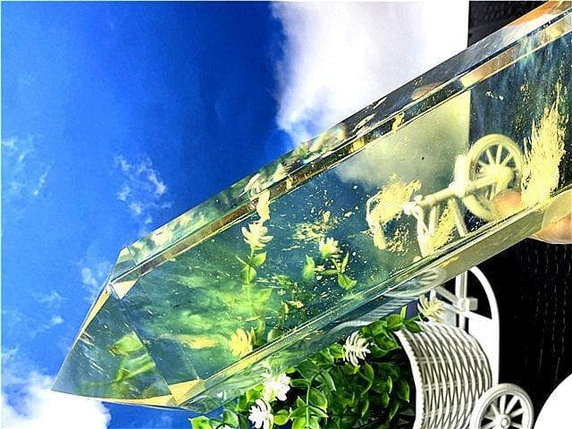 3540g 370mm 超綺麗水晶六角柱B89D2/156D01A