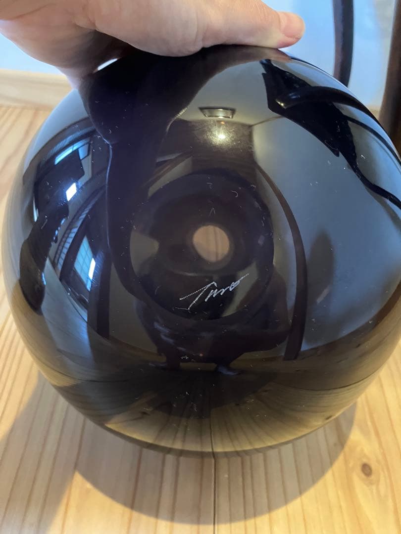 ガラス　工芸品　壺　井上剛　硝子企画舎　プリズムプラス