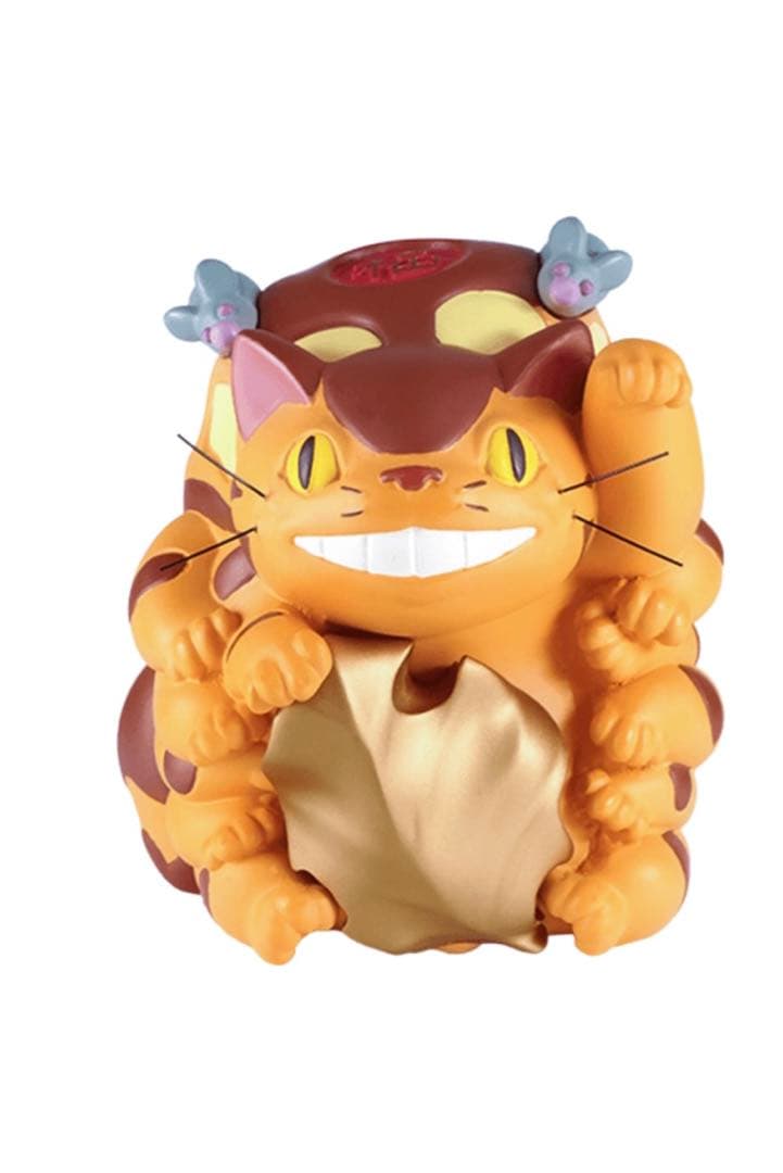 となりのトトロ めでたいお飾り 招きネコバスジブリトトロ猫バス正月