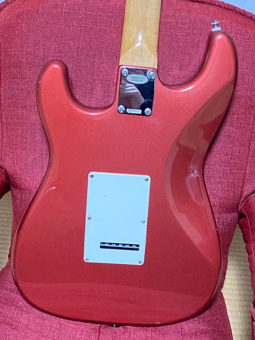 美品】BUSKER'S バスカーズ ストラトキャスター 赤 エレキギター 入門