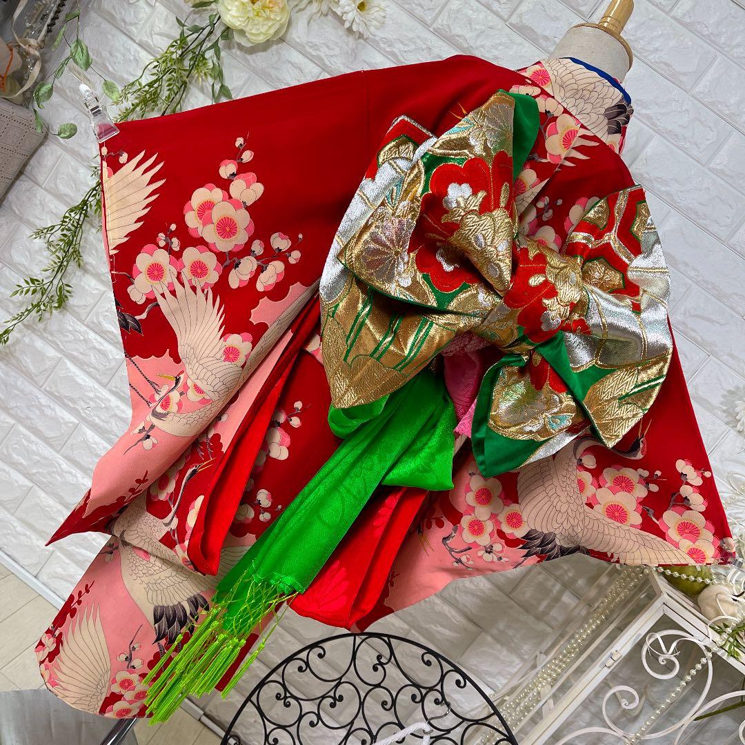 ツナマヨ★アンティーク着物★七五三セット