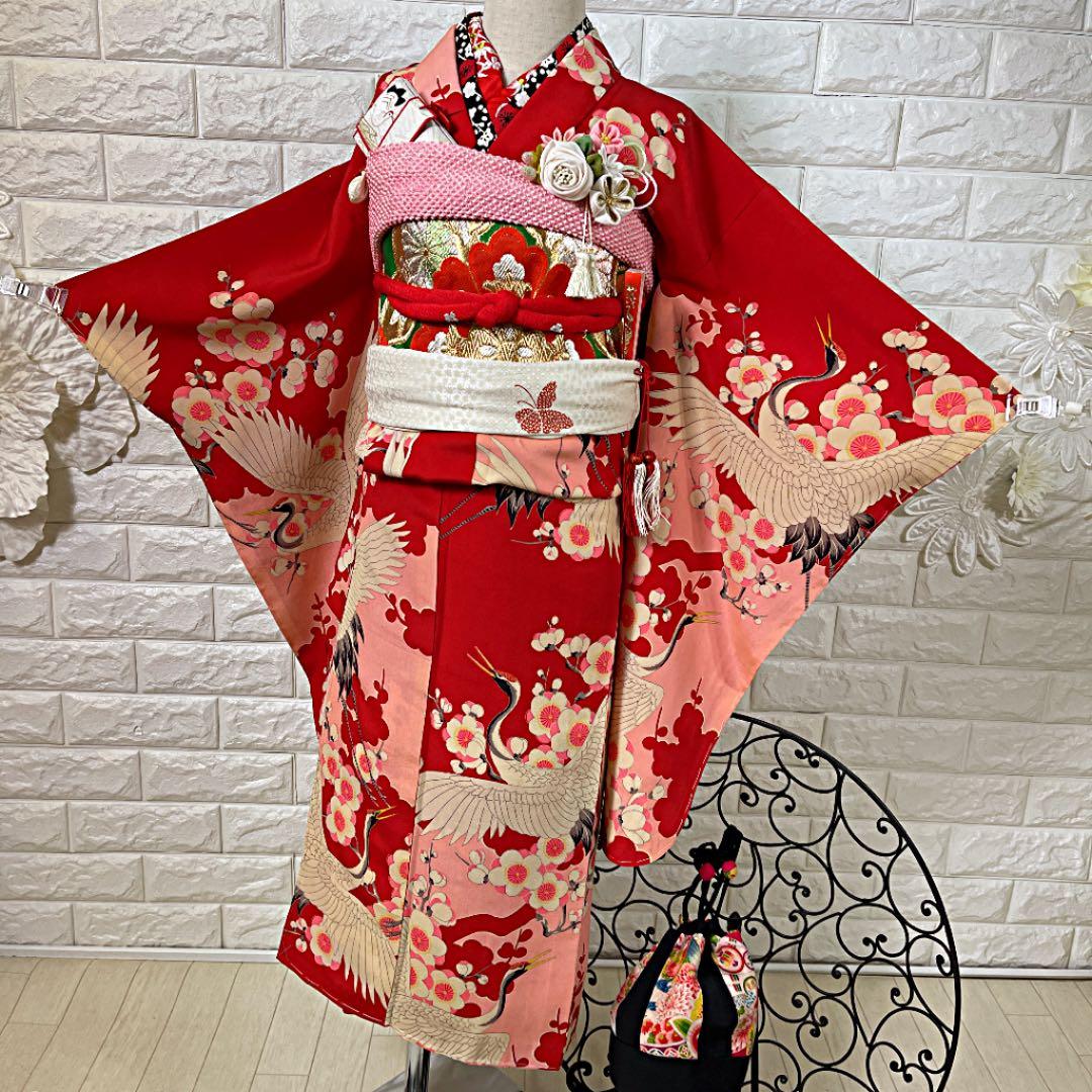 ツナマヨ★アンティーク着物★七五三セット