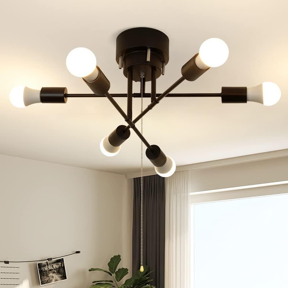 ペンダント 6灯 シーリングライト シンプルなデザイン