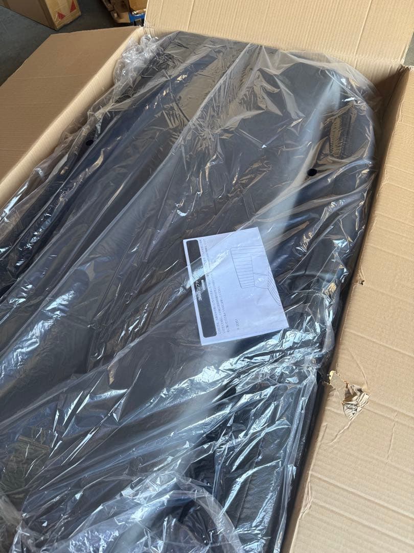 １点のみ　新品　３WAY　セミダブル　ソファベッド　２人掛け　ブラックレザー