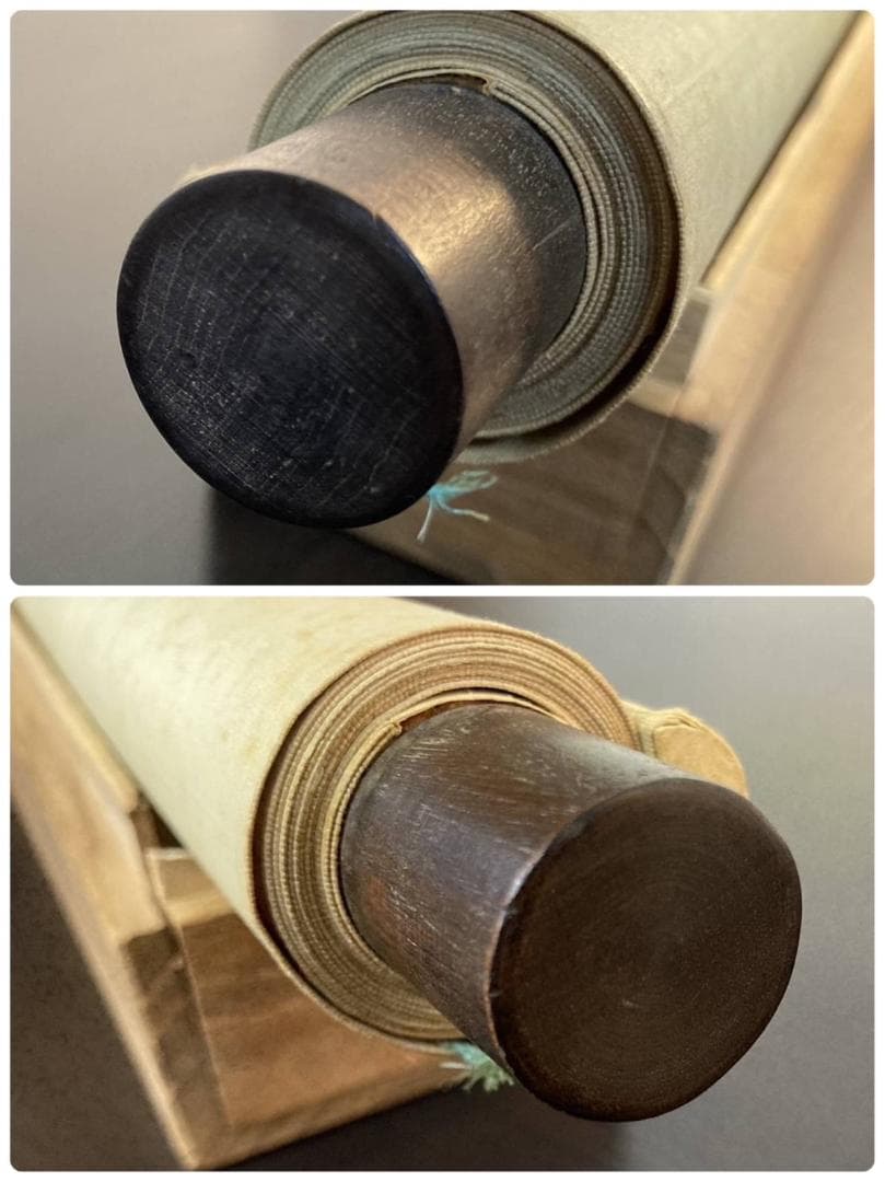 画】粛粲寶／黒田清輝・小林古径師事【和歌】良寛「百子同室」掛軸 紙