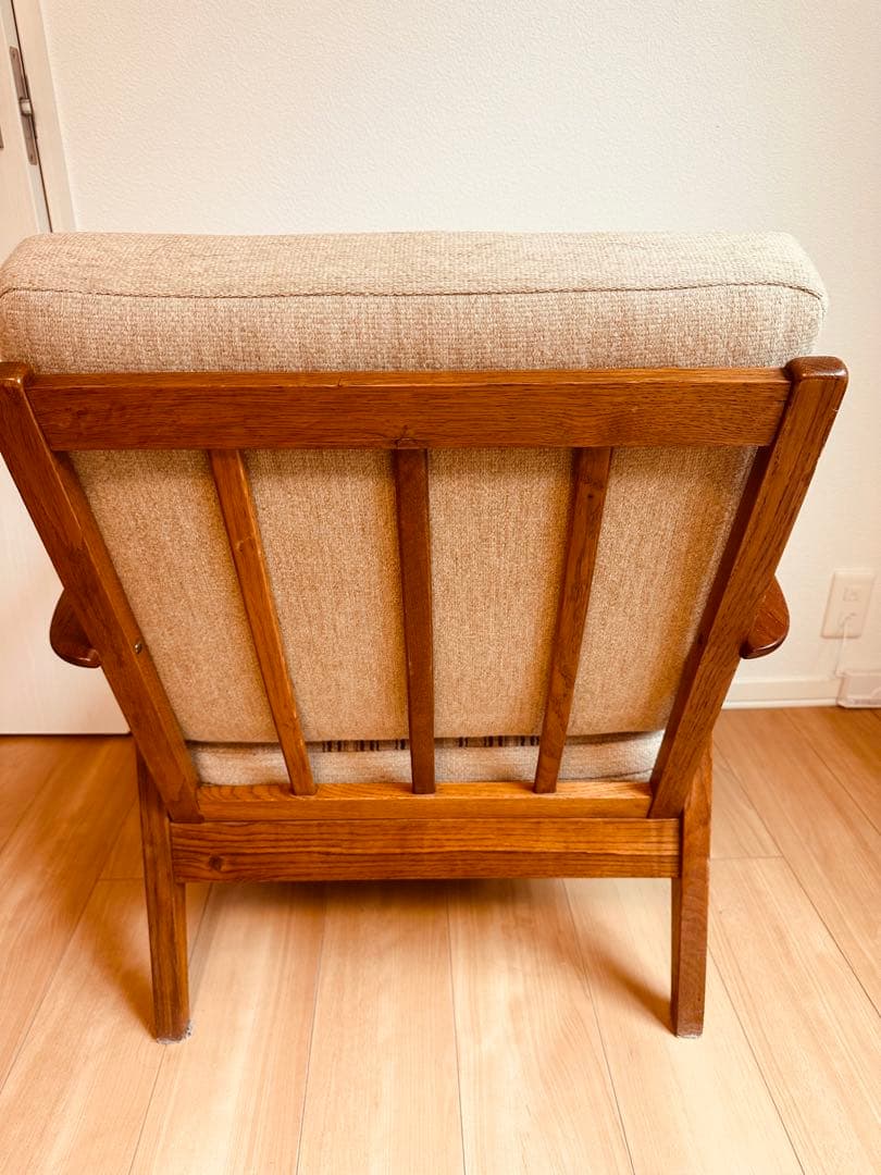 北欧 ヴィンテージ イージーチェア1人掛けソファ ミッドセンチュリー チーク