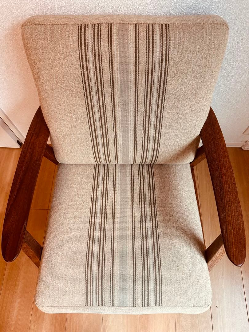 北欧 ヴィンテージ イージーチェア1人掛けソファ ミッドセンチュリー チーク