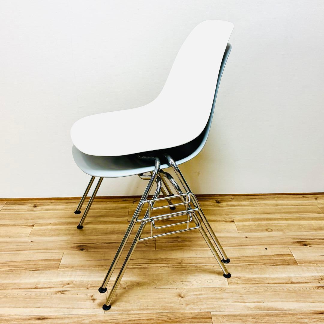 Vitra ヴィトラ スタッキング サイドシェルチェア 2脚セット イームズ