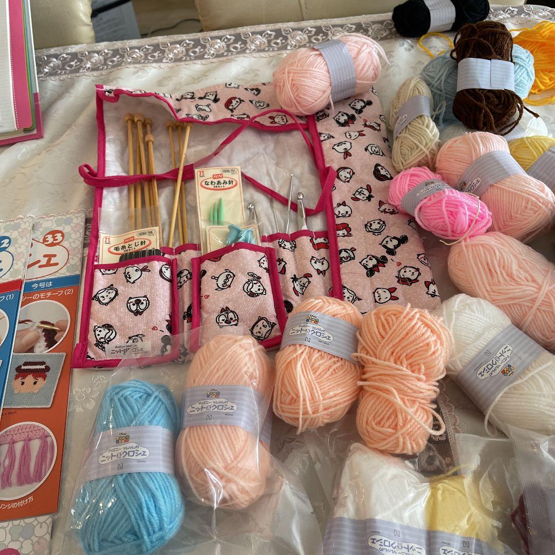 ディズニーツムツムニット&クロシエル