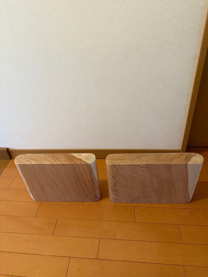 天然杉一枚板ローテーブル蜜蝋ワックス仕上げ‼️