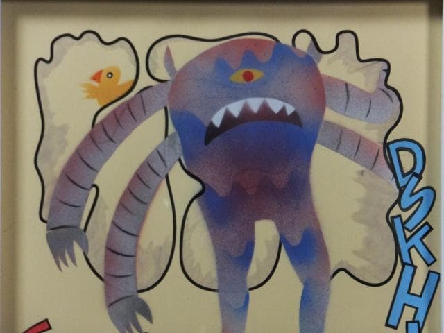 現代美術 DISKAH『DISKAH SMASH！』スプレー＆マーカー0317A - メルカリ