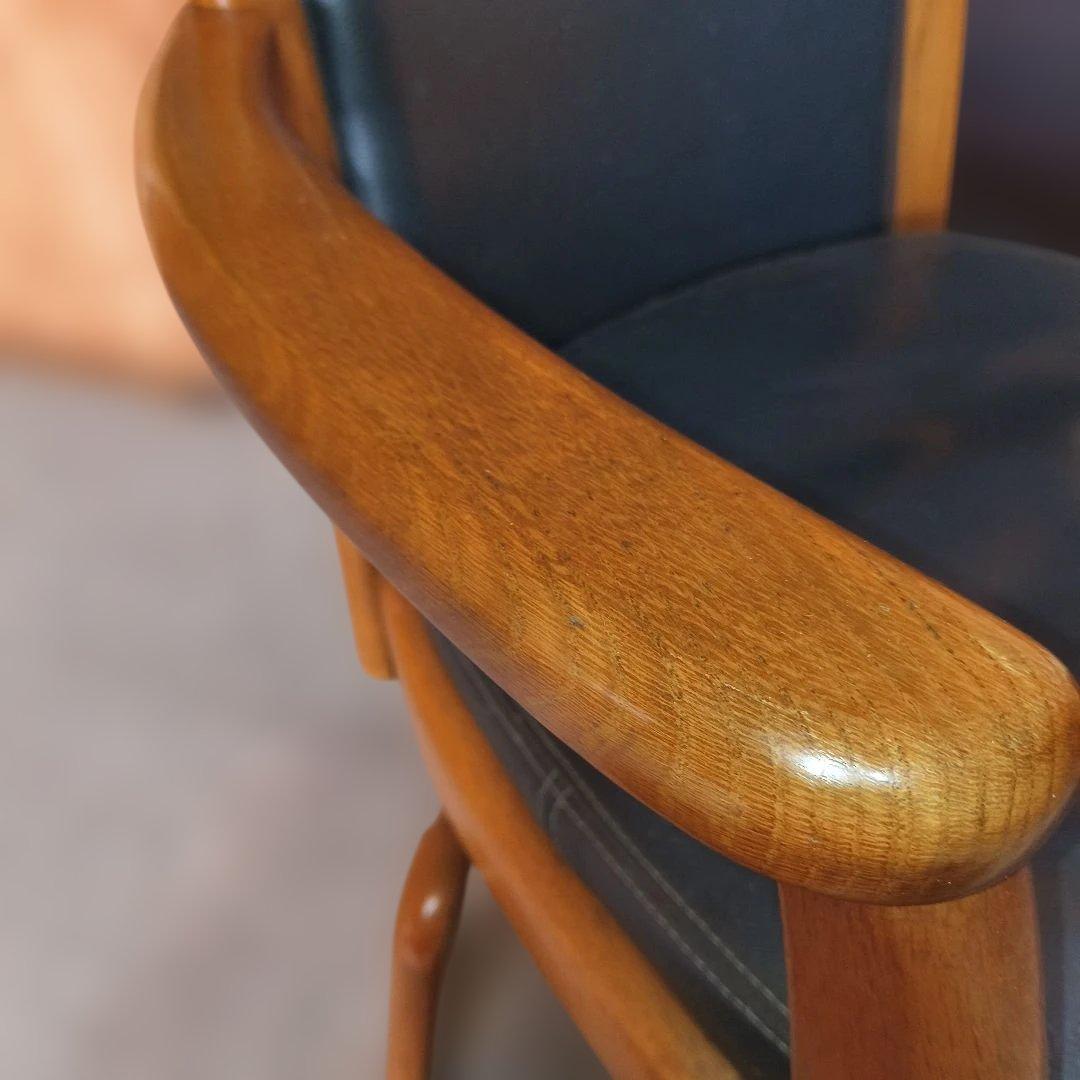 浜本工芸　 回転椅子　ダイニングチェア　1