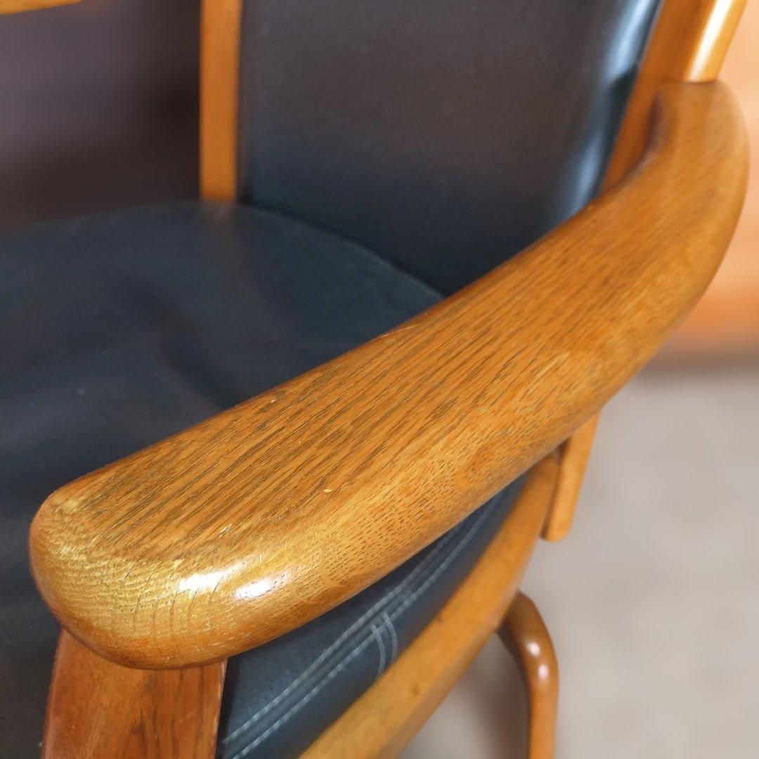 浜本工芸　 回転椅子　ダイニングチェア　1