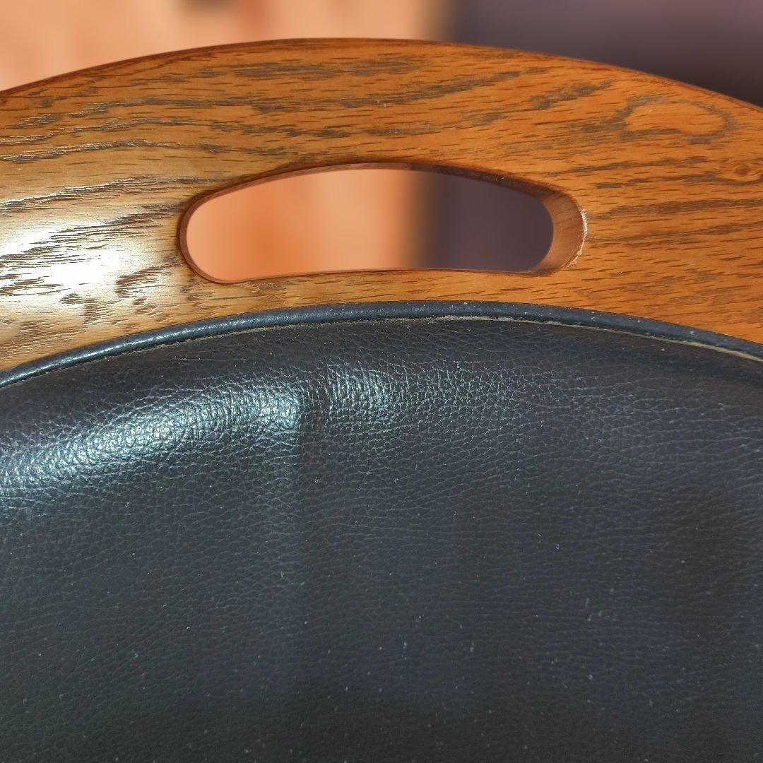 浜本工芸　 回転椅子　ダイニングチェア　1