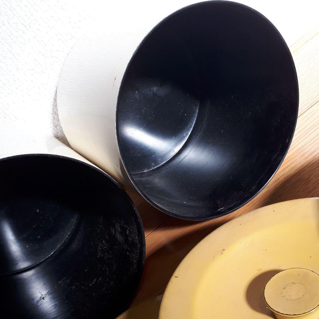 1960年代 米国ビンテージ ロイヤルテリーきのこ柄キャニスター３こセット