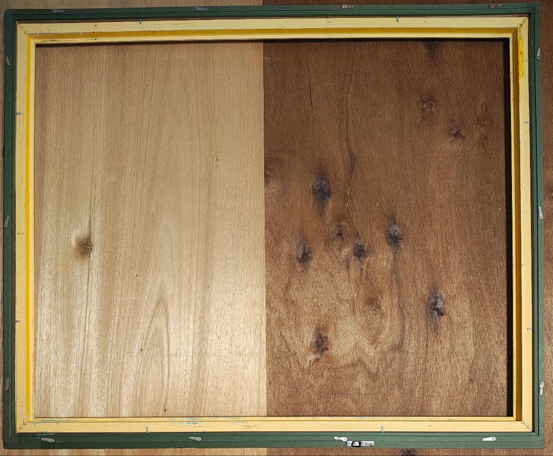 送料込】F30号 油彩額縁 ゴールド 展示会仕様（ガラスレス）白日会展