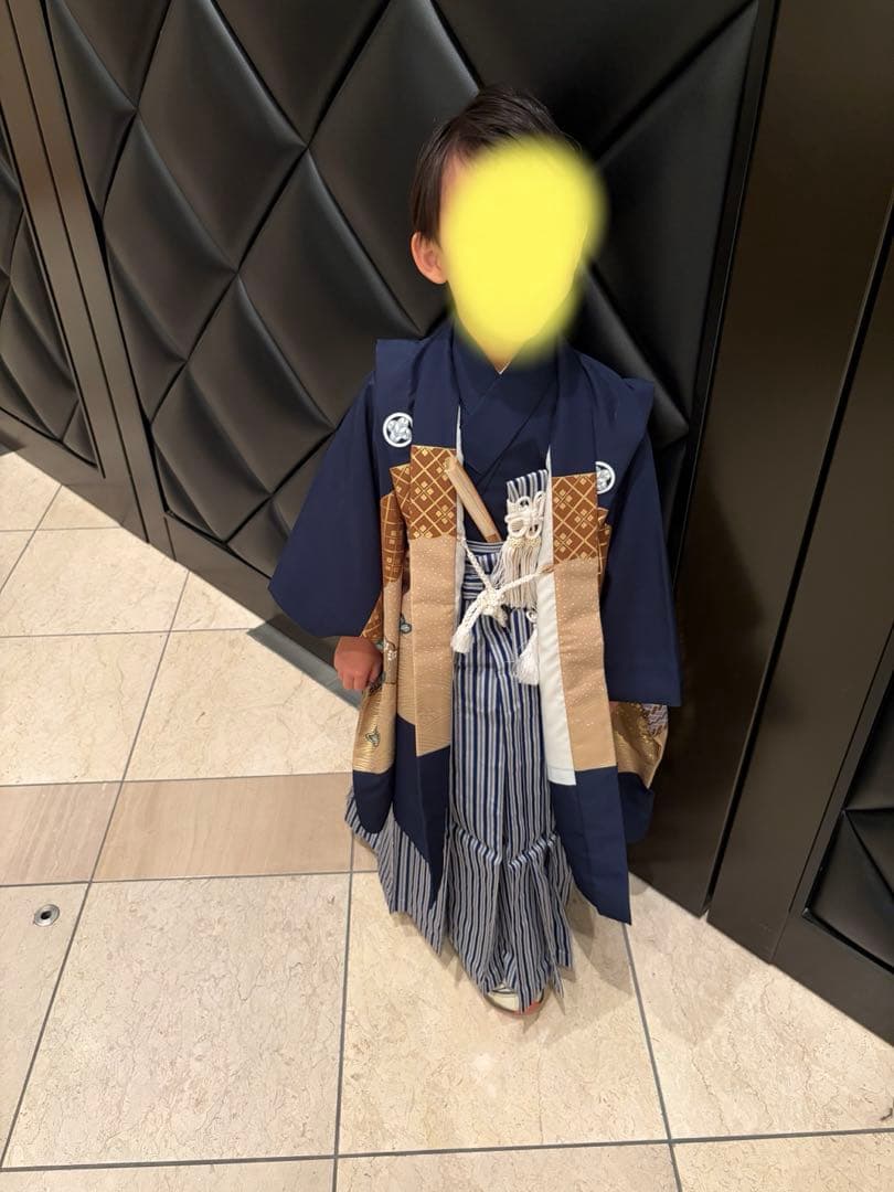 11/8までお値下げ　五歳　七五三用衣装&小物フルセット