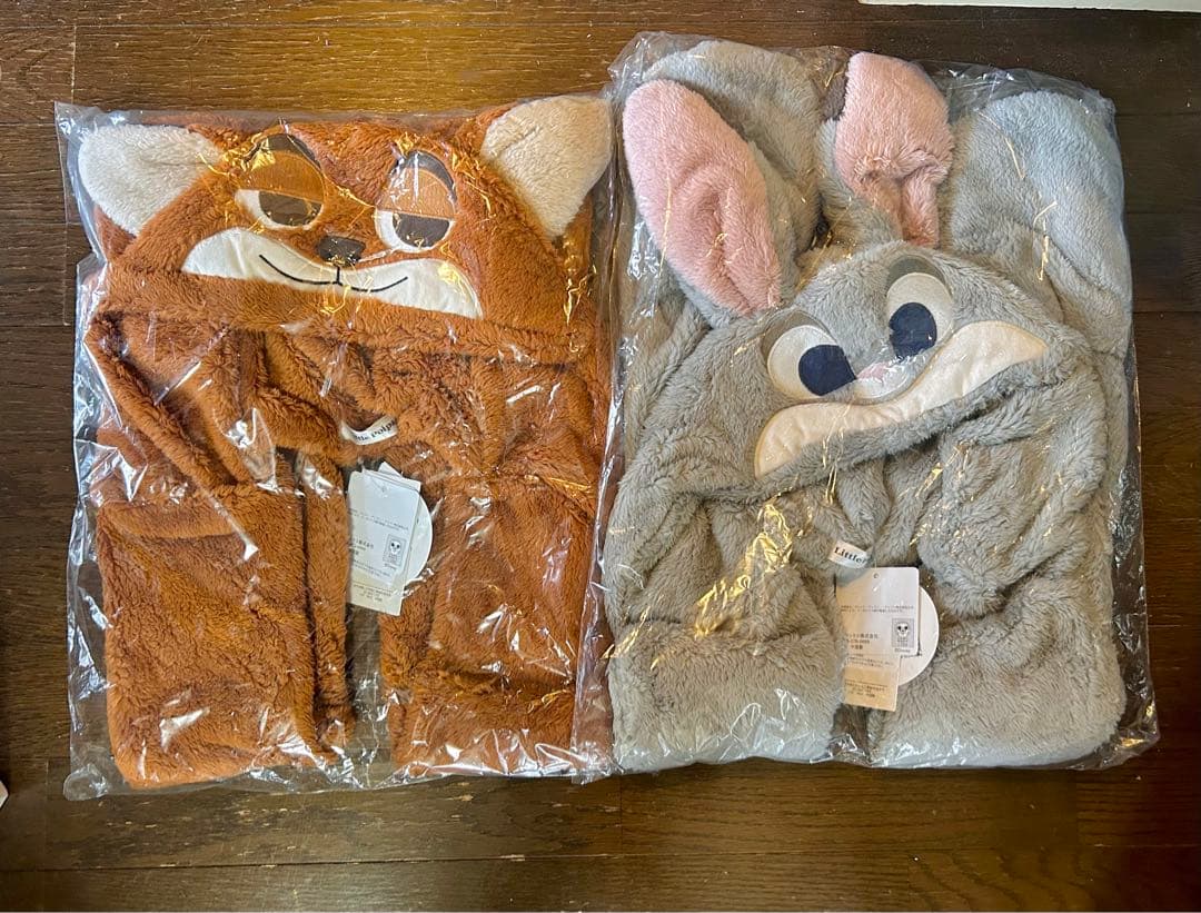 ズートピア ニック ジュディ フード付きマフラー ファンキャップ