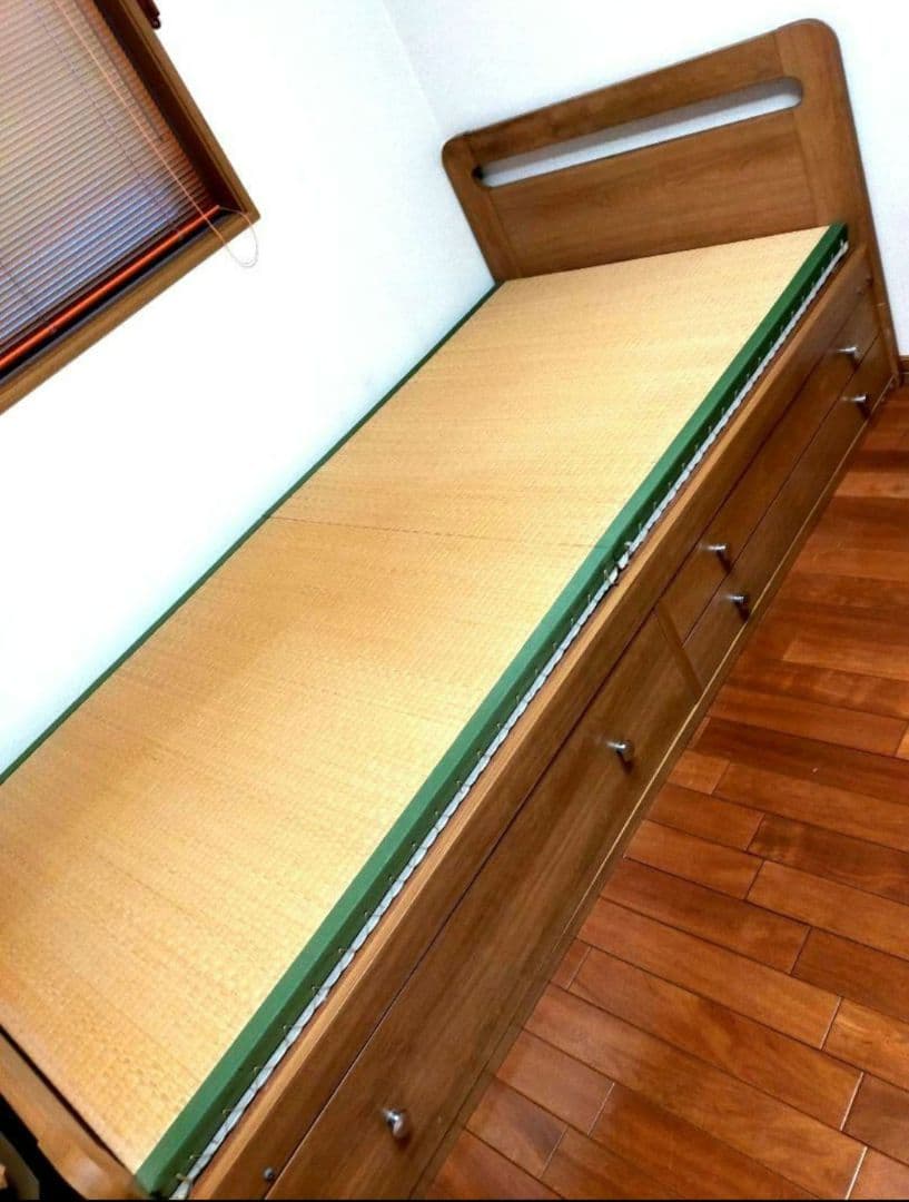 ベッドフレーム 畳ベッド 引き出し収納3杯付き