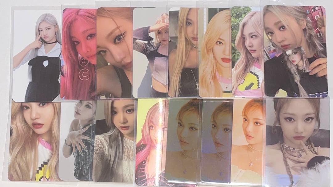 aespa ニンニン トレカ 100枚以上 ＋おまけ まとめ売り カリナ FC