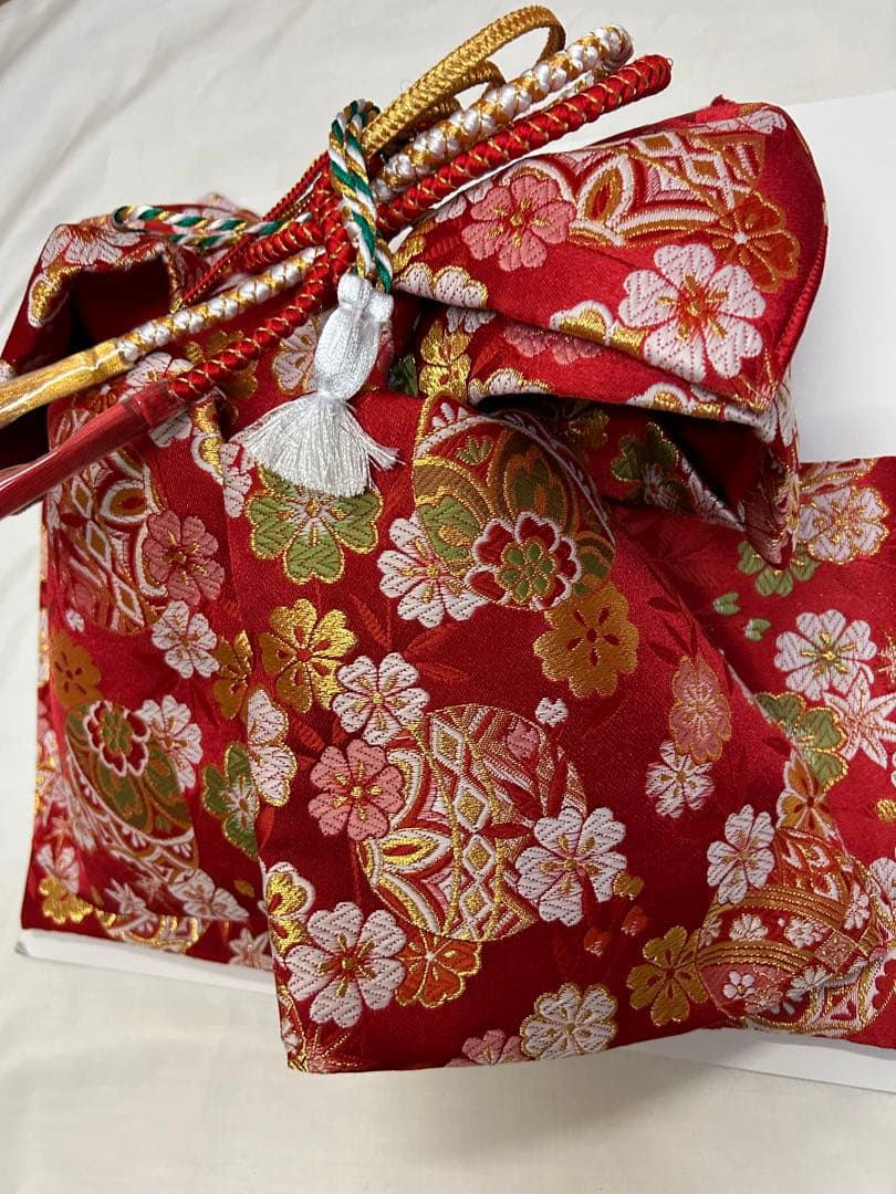 七五三　７歳用  結び帯  大寸