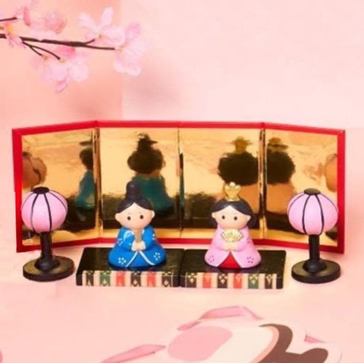ダイソー お内裏様 お雛様 台座 ぼんぼり 屏風 ひな人形 雛祭り おひな