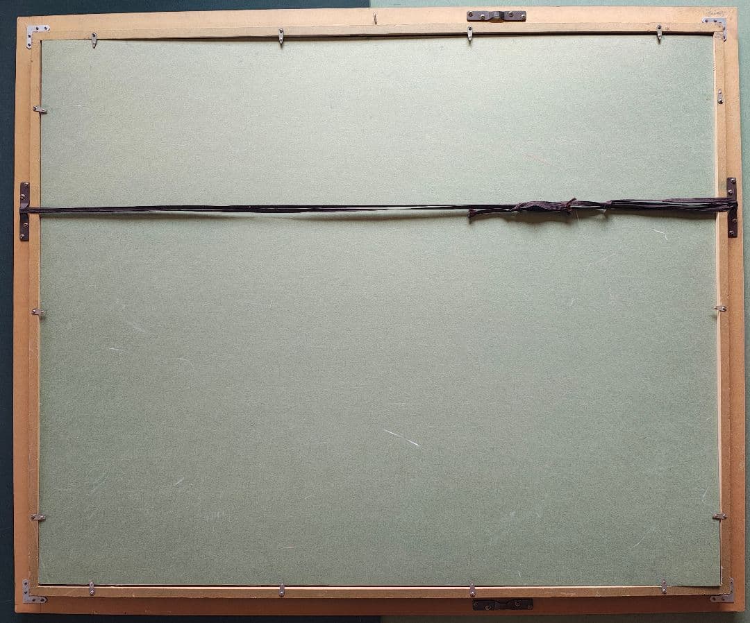 送料込】F30号 大型 油彩額縁 アクリル板 公募展 個展 即発送 搬入