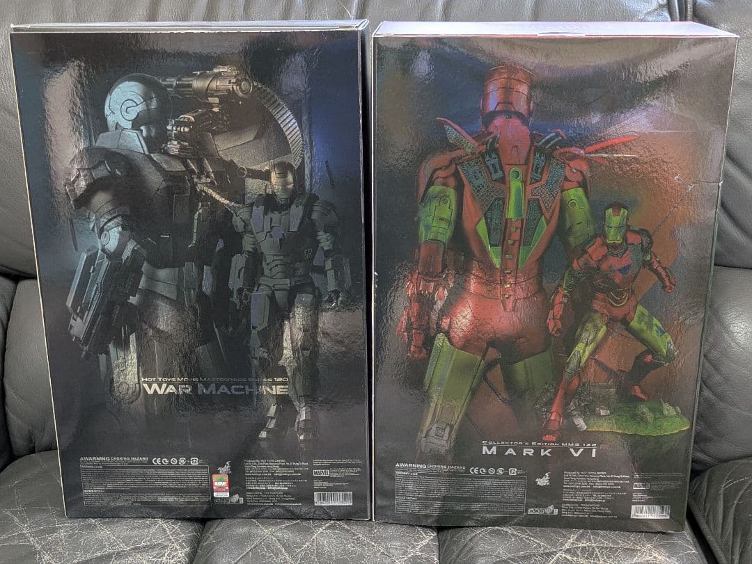 ホットトイズ　アイアンマン2　マーク6　ウォーマシン　2点セット
