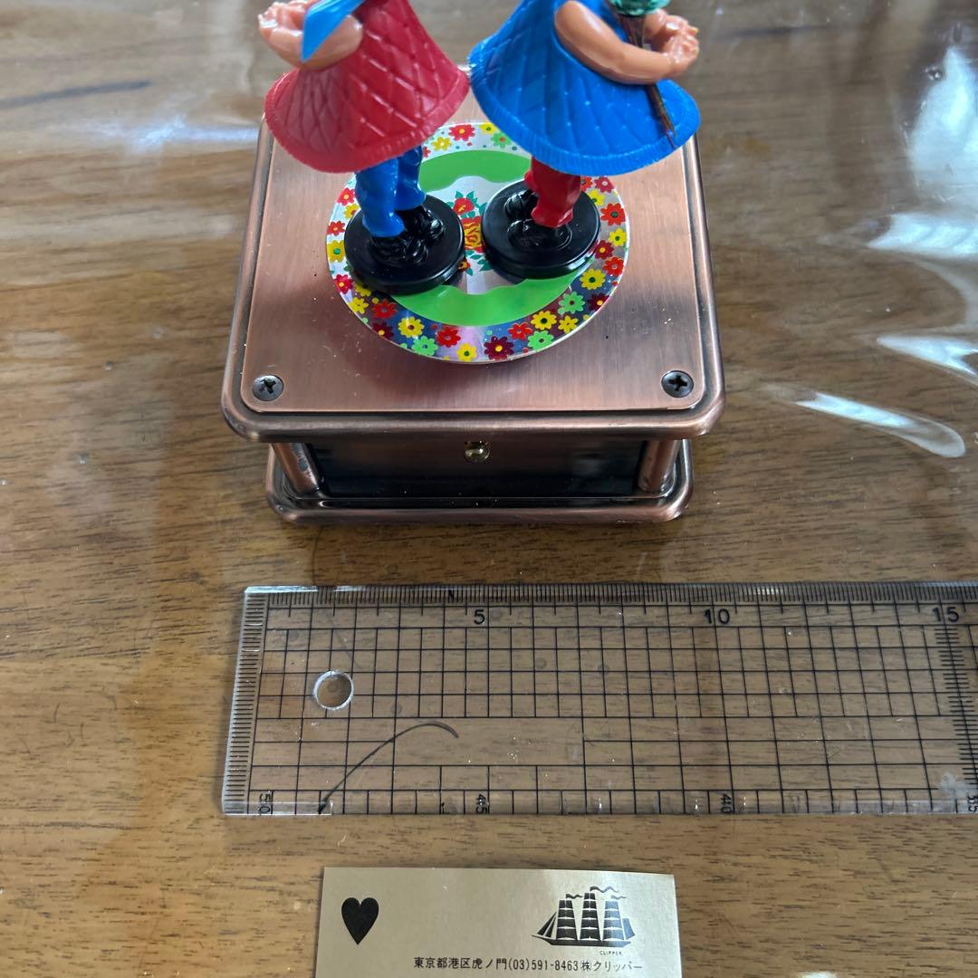 ✨未使用品　レトロ　オルゴール　キスドール　愛のオルゴール