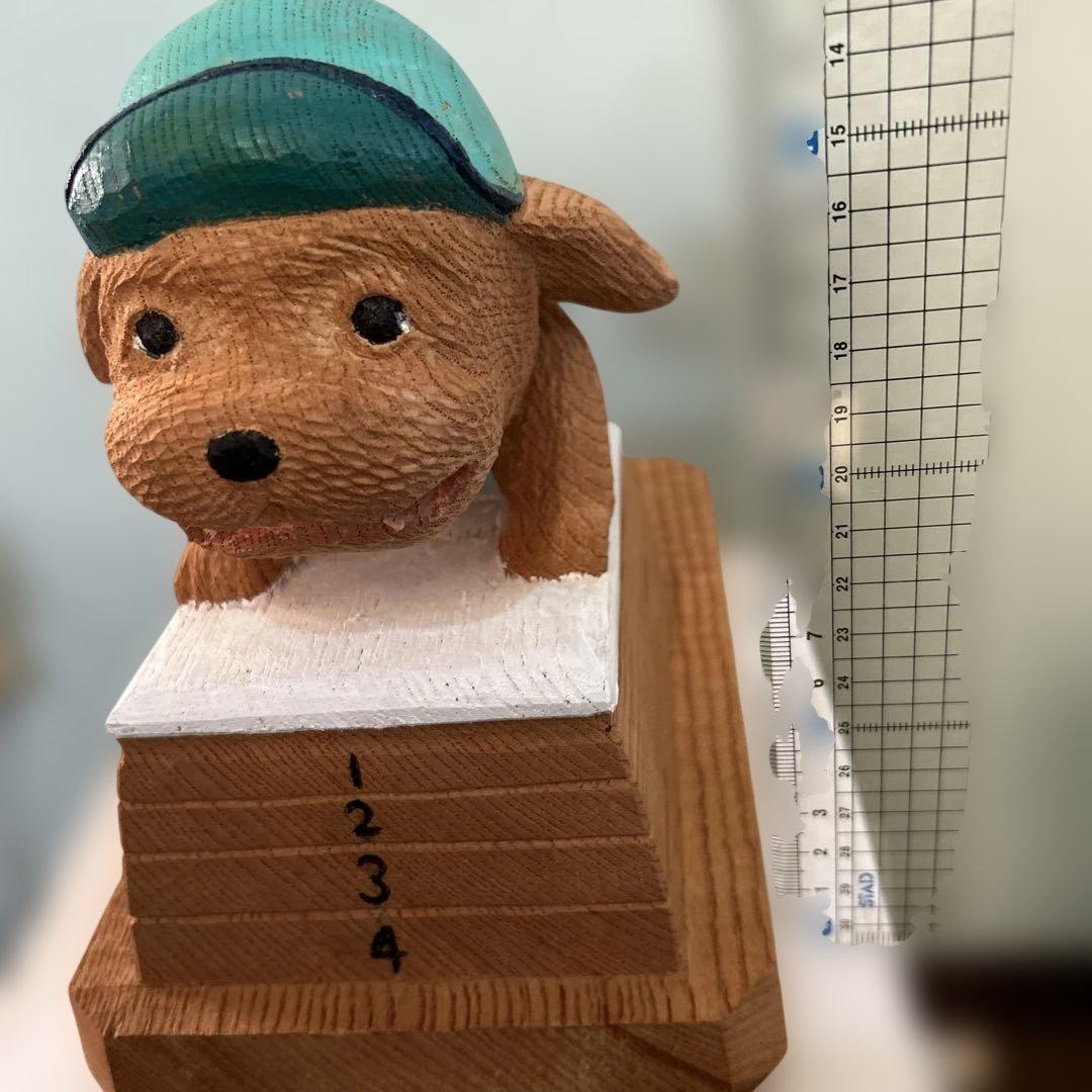 木彫　超えて行け