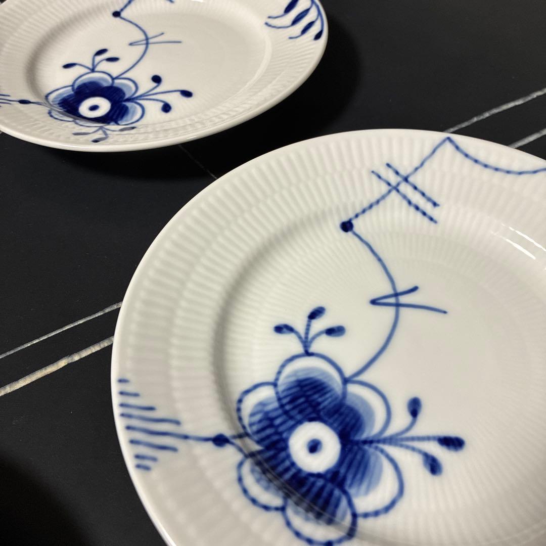 ロイヤルコペンハーゲン メガ　プレート　17センチ　4枚セット