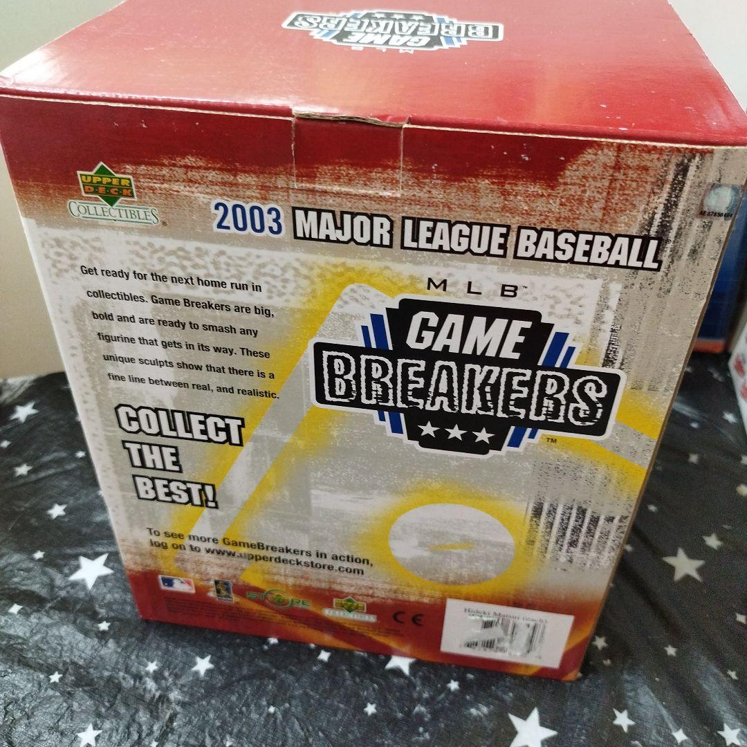MLB 未開封 アッパーデック ゲームブレーカーズ 松井秀喜 フィギュア