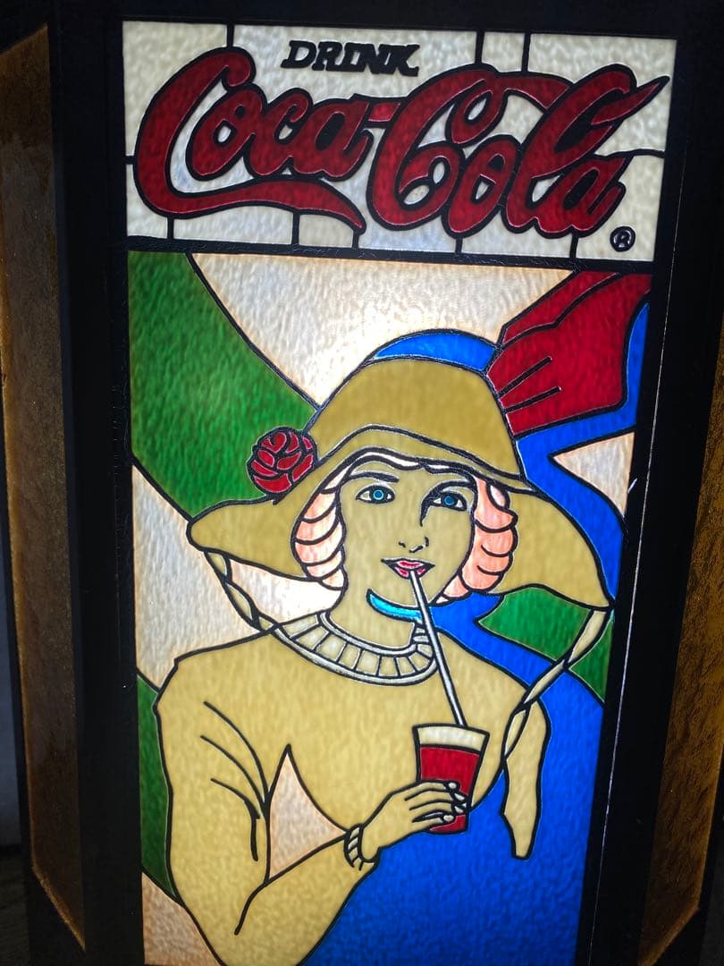【超レア】コカコーラステンドグラスライト【超希少】