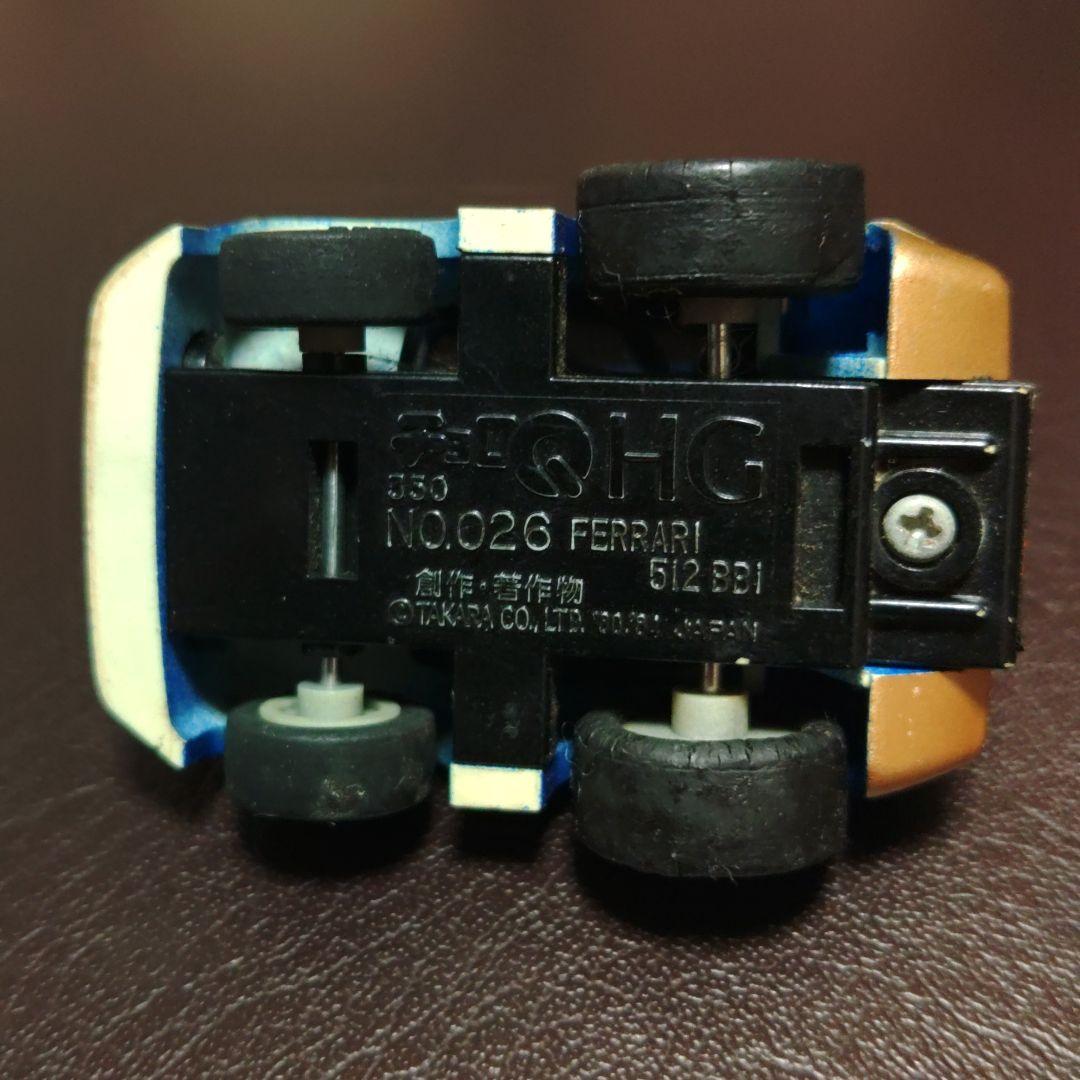 チョロQ 日本製 HG-26 フェラーリ 512BBi　日本製