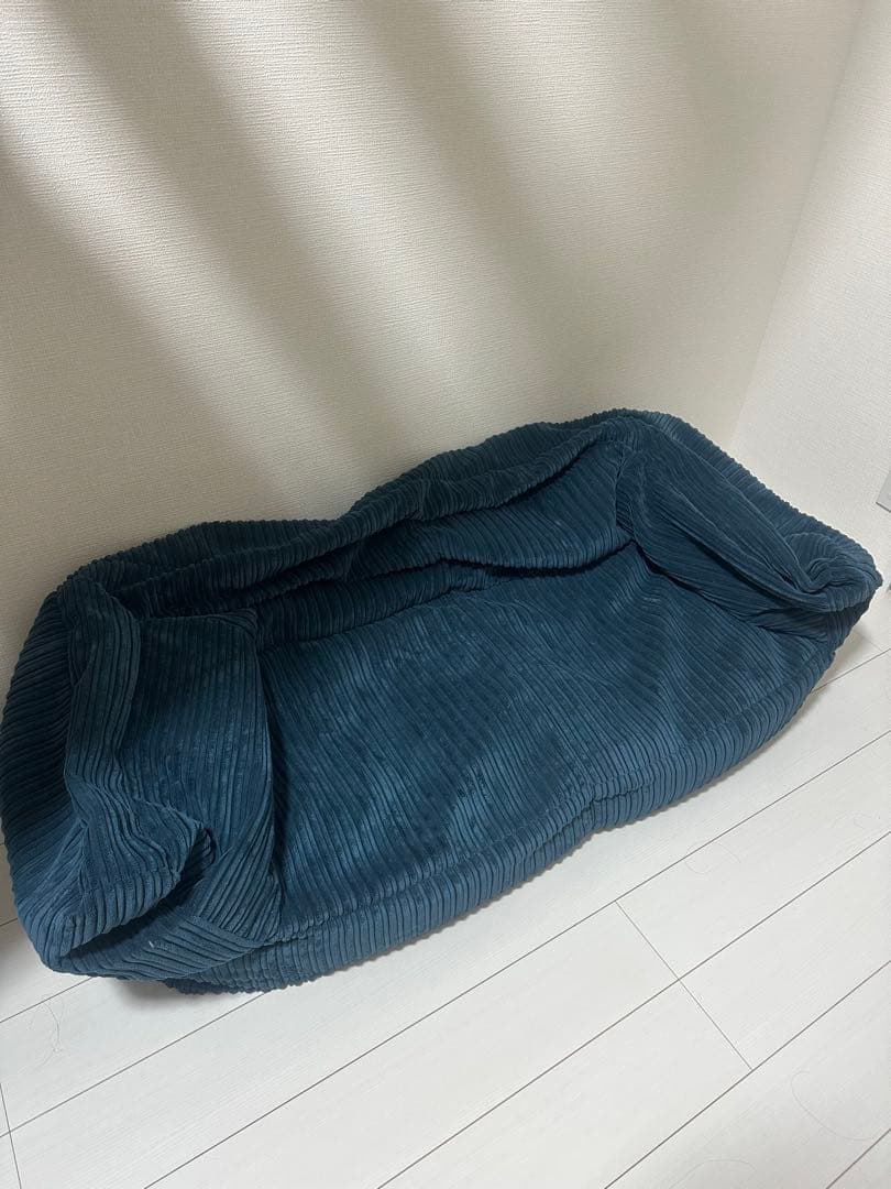 Loungepug 2人掛けアルバートソファビーズクッション コーデュロイ