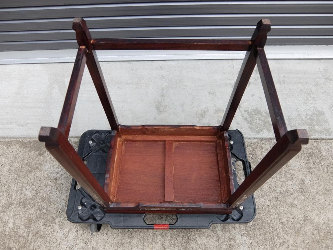 386　螺鈿細工　サイドテーブル