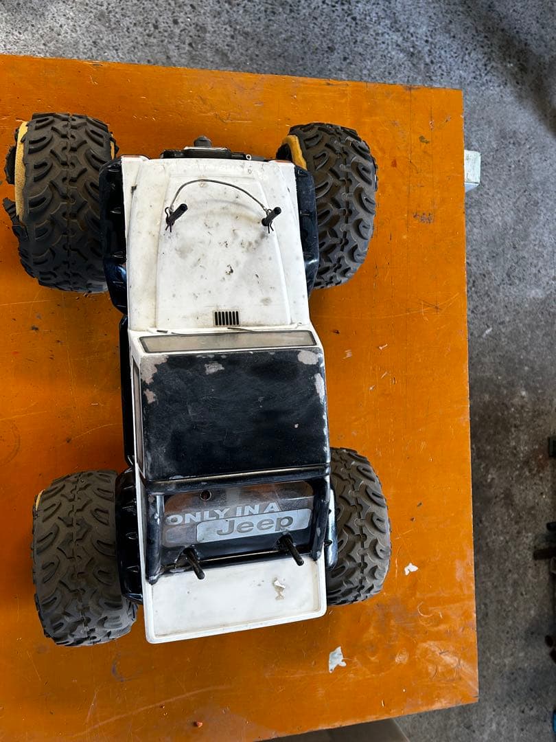 タミヤクラットバスター改 スティックシャーシ ハブリダクション4WS