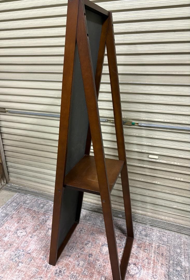 廃盤 稀少 美品 無印良品 スタンドミラー オーク材 姿見 高級感 重厚感