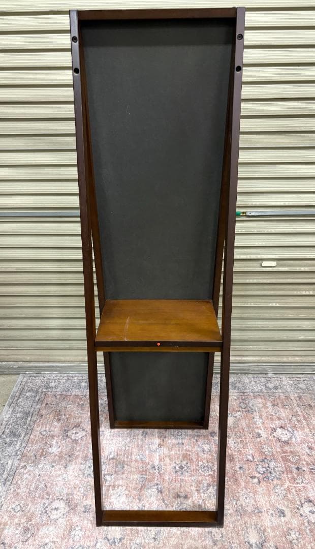 廃盤 稀少 美品 無印良品 スタンドミラー オーク材 姿見 高級感 重厚感