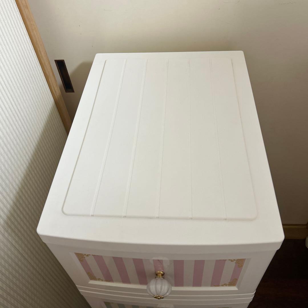 結*た様 ロマンティックプリンセス　ドレスチェンジチェスト　4段